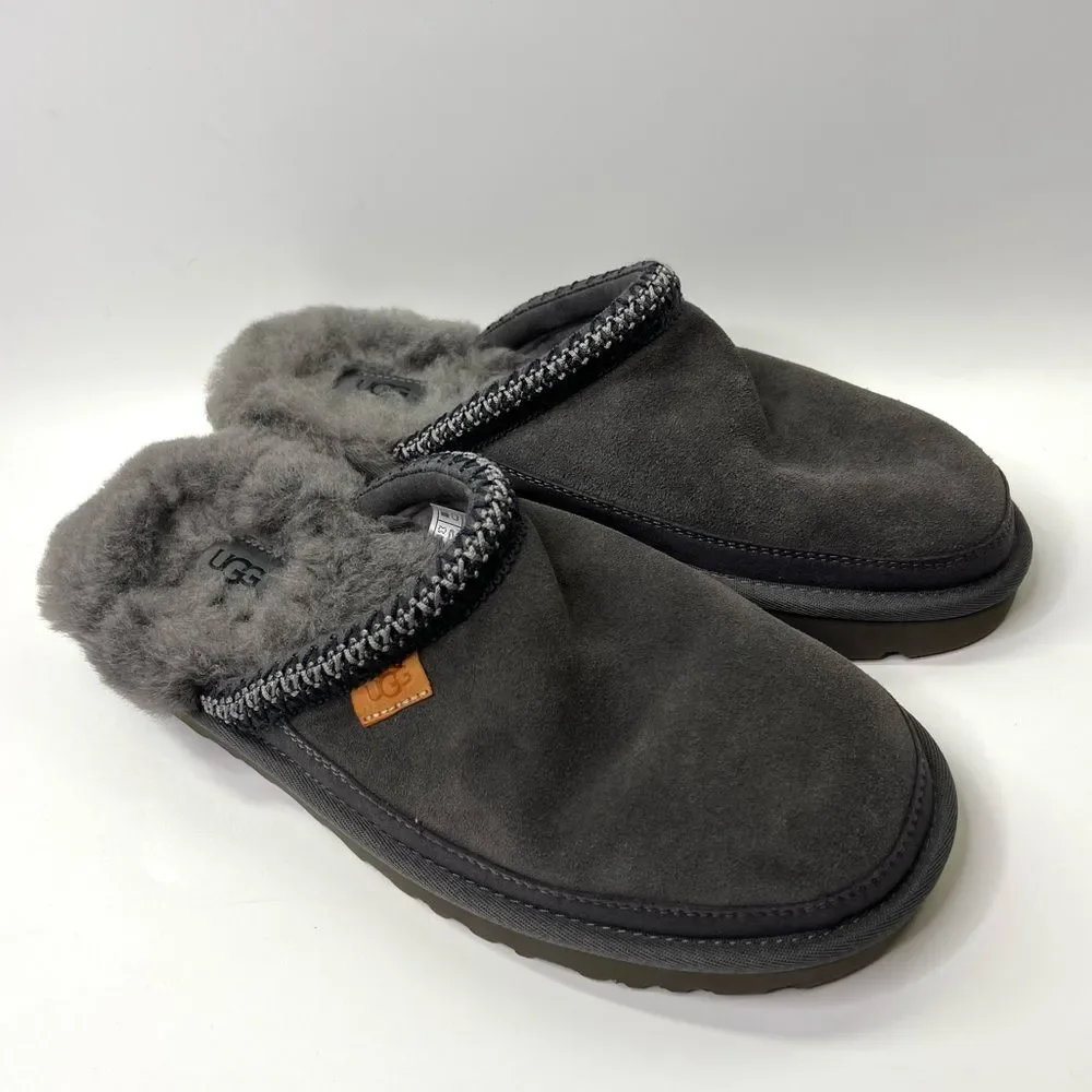 UGG Tasman Slip On Slippers Dark Grey Men’s 10/43 EU - Picture 9 of 14